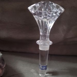 Waterford crystal wine stopper